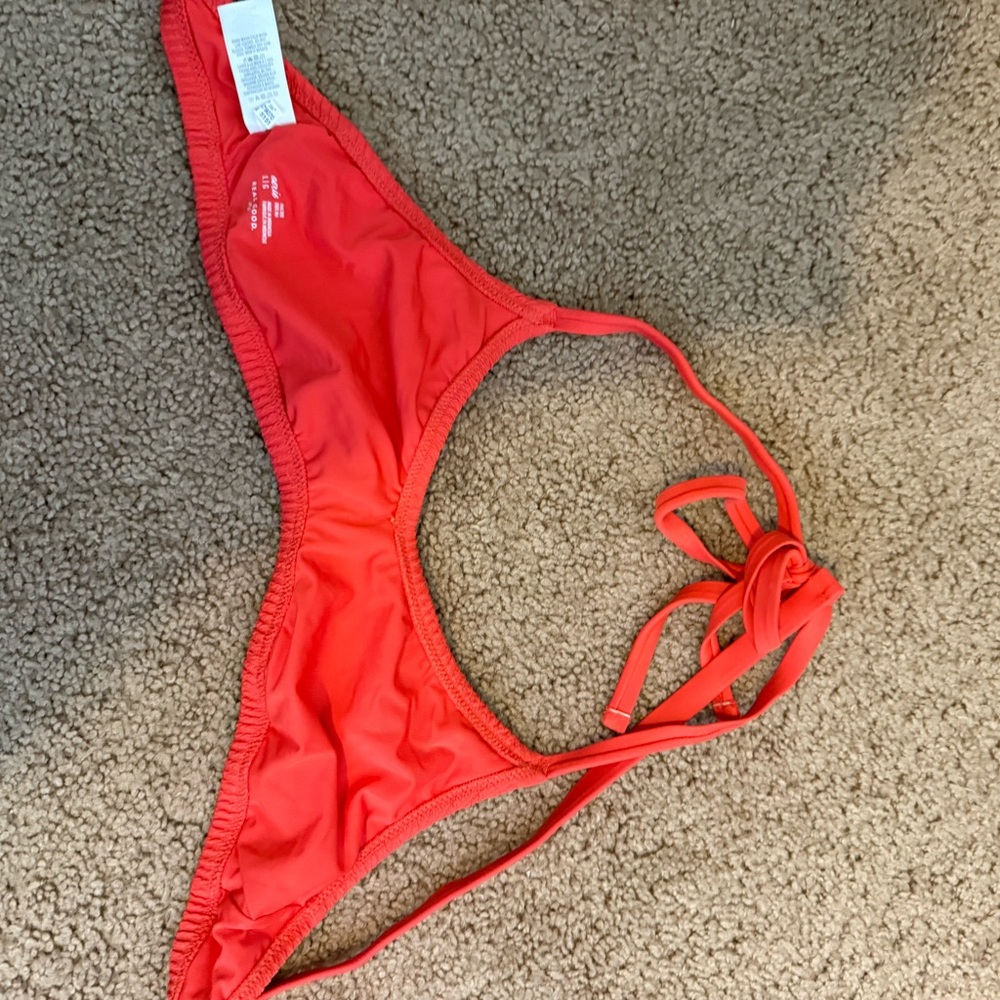 Red Bikini Top - Picture 2 of 3